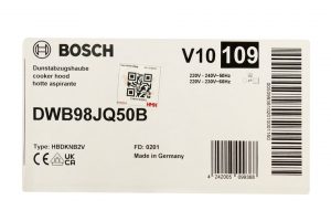 Máy hút mùi áp tường Bosch DWB98JQ50B