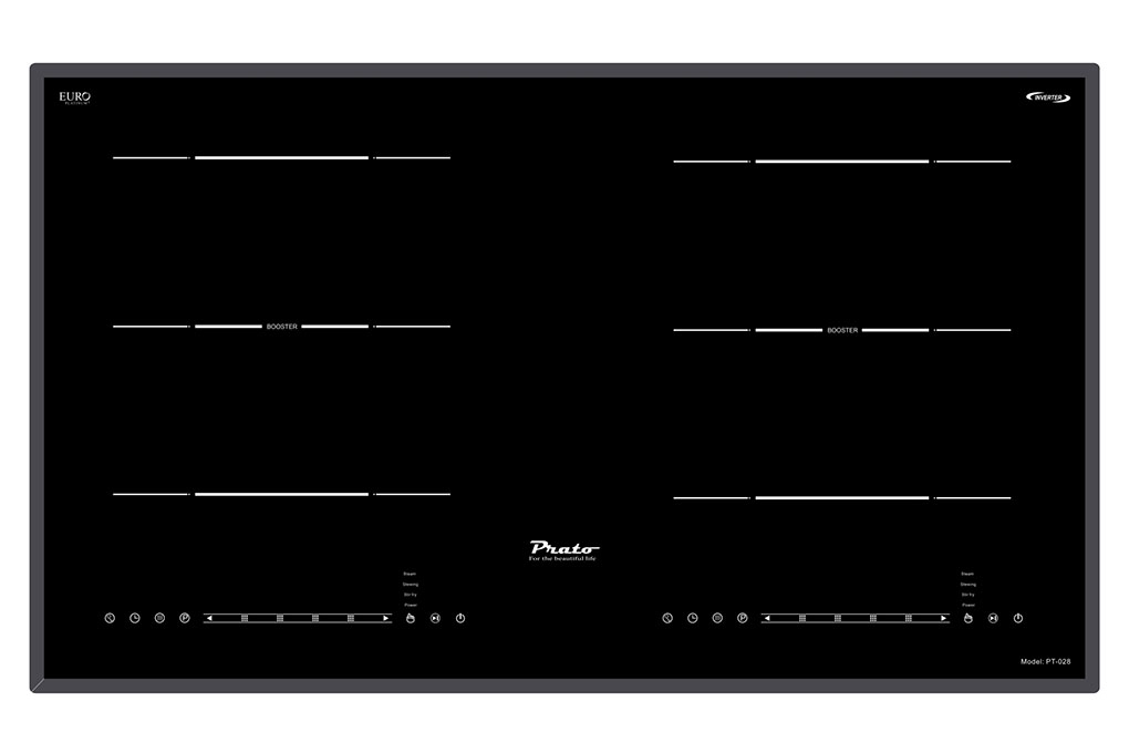 Bếp từ đôi Prato PT 028 Bếp từ đôi Prato PT 028