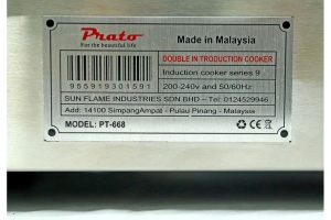 Bếp từ đôi Prato PT 668