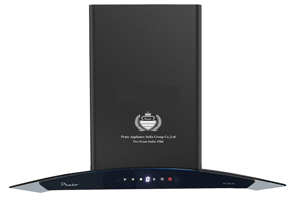 Máy hút mùi kính cong Prato PT 365.H2 Máy hút mùi kính cong Prato PT 365.H2