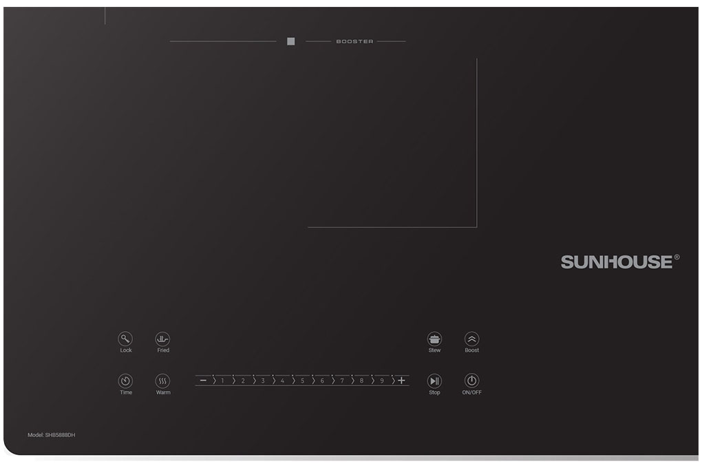 Bếp từ đôi Sunhouse SHB5888DH Bếp từ đôi Sunhouse SHB5888DH