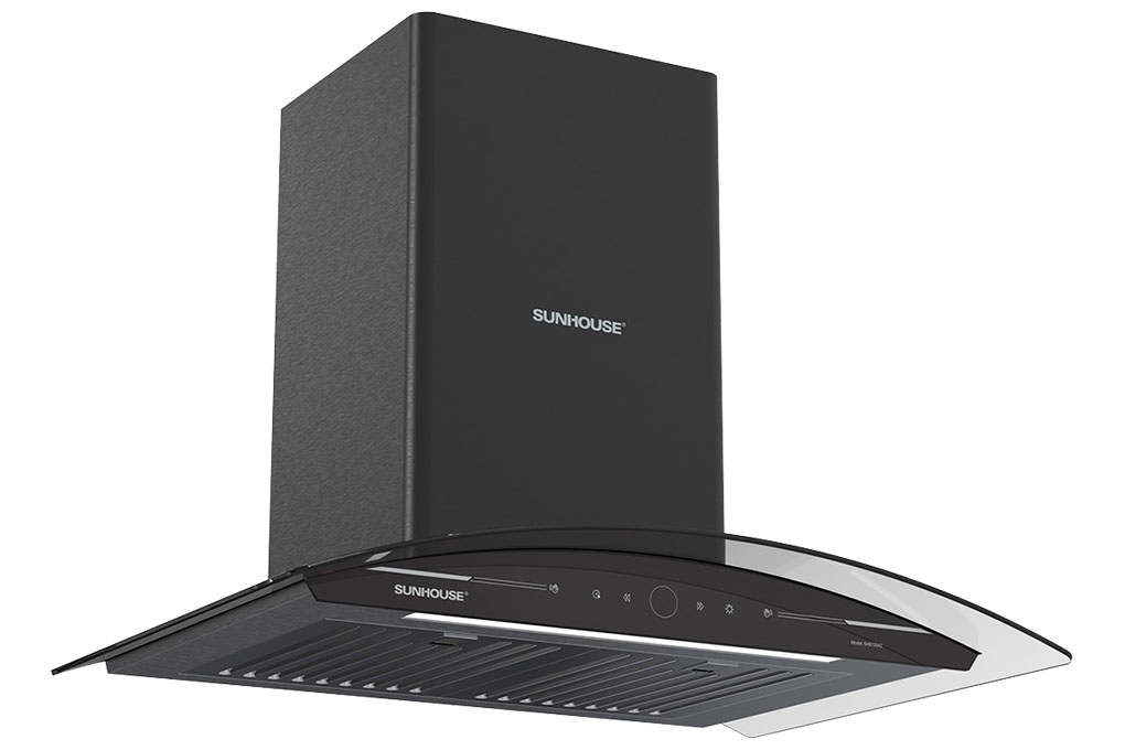 Máy hút mùi kính cong Sunhouse SHB72042 Máy hút mùi kính cong Sunhouse SHB72042