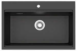 Chậu đá đơn Hafele Essence HS22 GEN1S90M màu đen