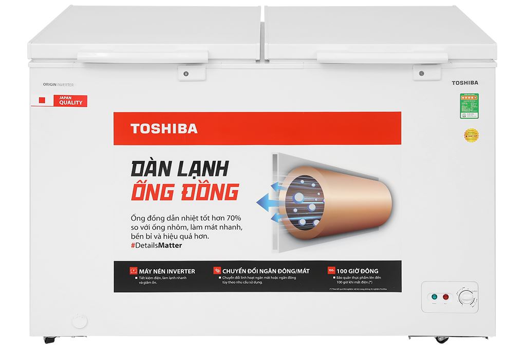 Tủ đông Toshiba Inverter 362 lít GR-RC470CM-PMV(01) Tủ đông Toshiba Inverter 362 lít GR-RC470CM-PMV(01)
