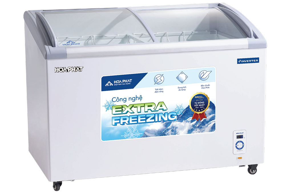 Tủ đông trưng bày Hòa Phát inverter 451 lít HSF AD8451.C1 Tủ đông trưng bày Hòa Phát inverter 451 lít HSF AD8451.C1