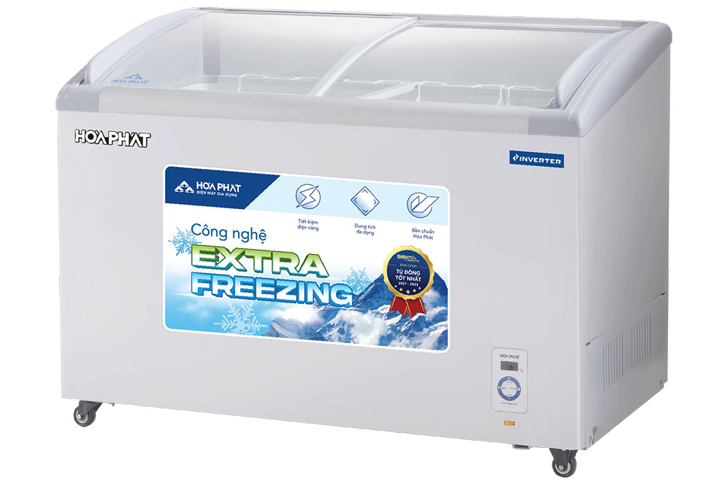 Tủ đông trưng bày Hòa Phát inverter 451 lít HSF AD8451.C1 Tủ đông trưng bày Hòa Phát inverter 451 lít HSF AD8451.C1