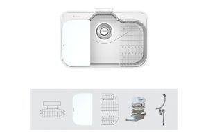Chậu rửa bát Konox Tari 7851SM
