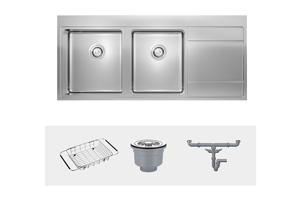 Chậu rửa bát Konox Unico 11652 Chậu rửa bát Konox Unico 11652