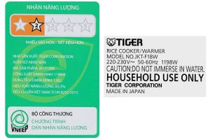 Nồi cơm cao tần Tiger 1.8 lít JKT-F18W