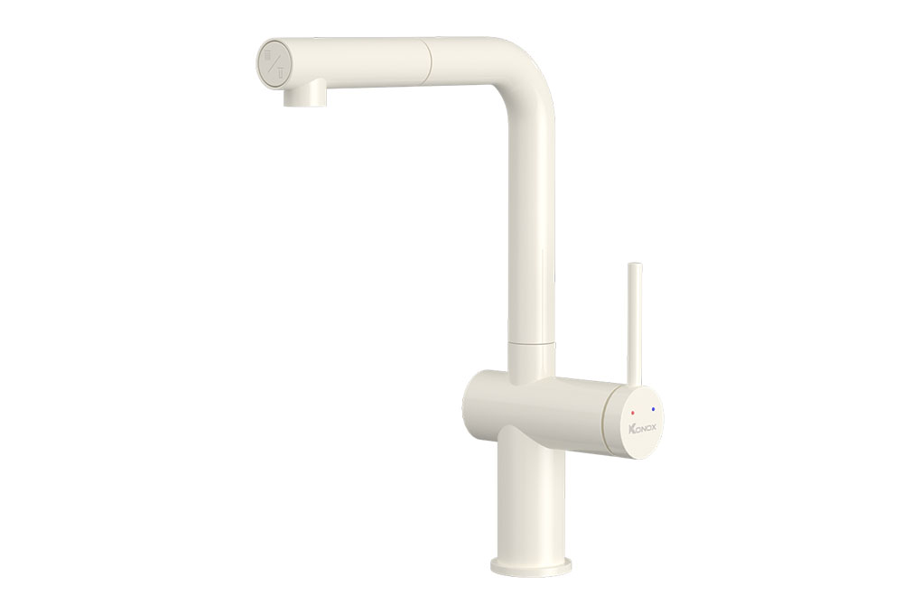 Vòi rửa bát dây rút Konox Stream Smart Nude Vòi rửa bát dây rút Konox Stream Smart Nude