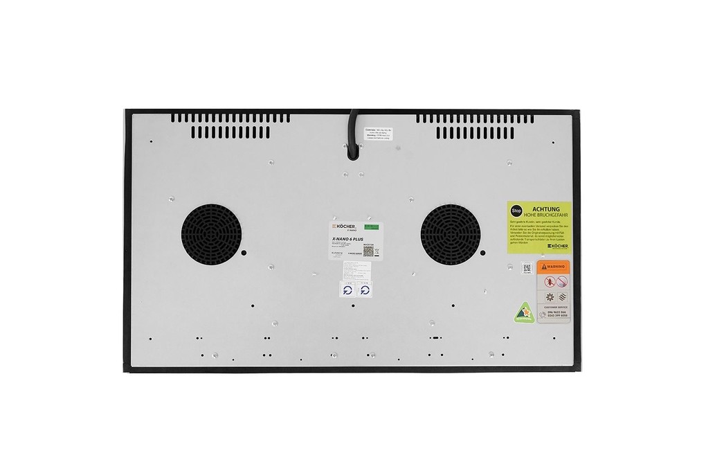 Bếp từ đôi âm Kocher X Nano 6 Plus 4000W Bếp từ đôi âm Kocher X Nano 6 Plus 4000W