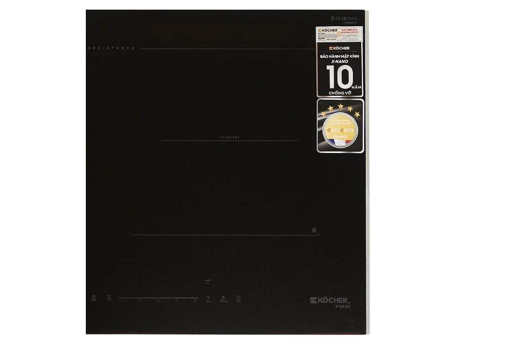 Bếp từ đôi âm Kocher X Nano 6 Plus 4000W Bếp từ đôi âm Kocher X Nano 6 Plus 4000W