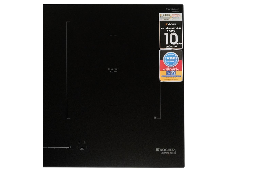 Bếp từ đôi âm Kocher X Nano 8 Plus 4000W Bếp từ đôi âm Kocher X Nano 8 Plus 4000W