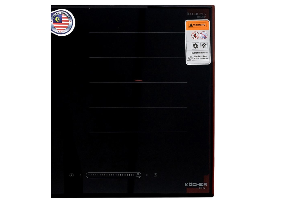 Bếp từ hồng ngoại âm Kocher EI-221 4000W Bếp từ hồng ngoại âm Kocher EI-221 4000W