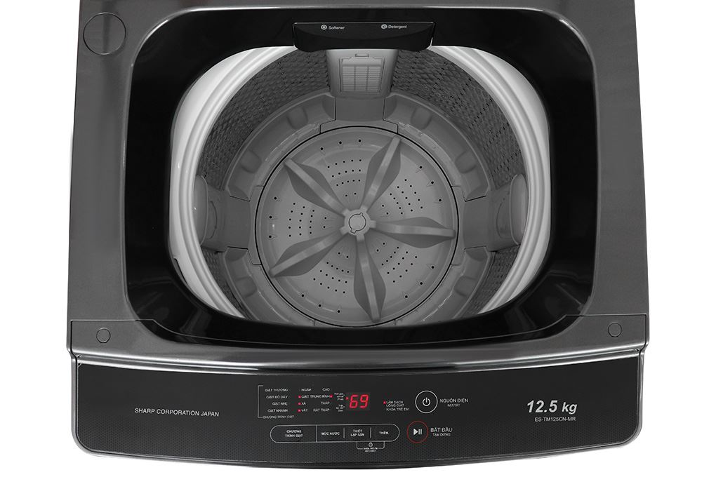 Máy giặt Sharp 12.5 kg ES-TM125CN-MR Máy giặt Sharp 12.5 kg ES-TM125CN-MR