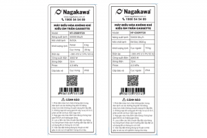 Máy lạnh âm trần Nagakawa 5 HP NT-C50R1T20 (3 Pha)