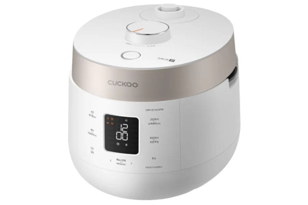 Nồi cơm điện tử áp suất kép Cuckoo 1.8 lít CRP ST1010FW Nồi cơm điện tử áp suất kép Cuckoo 1.8 lít CRP ST1010FW