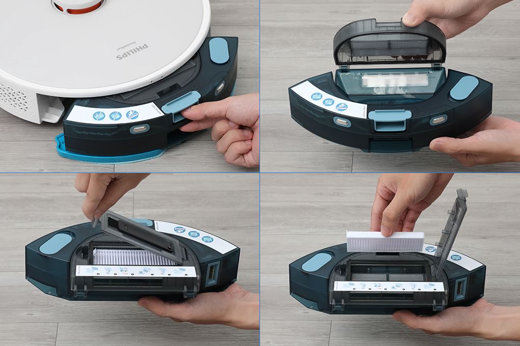 Robot hút bụi lau nhà Philips XU2100/25 Robot hút bụi lau nhà Philips XU2100/25