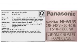 Bàn ủi hơi nước Panasonic NI-WL35PNRA 1800W