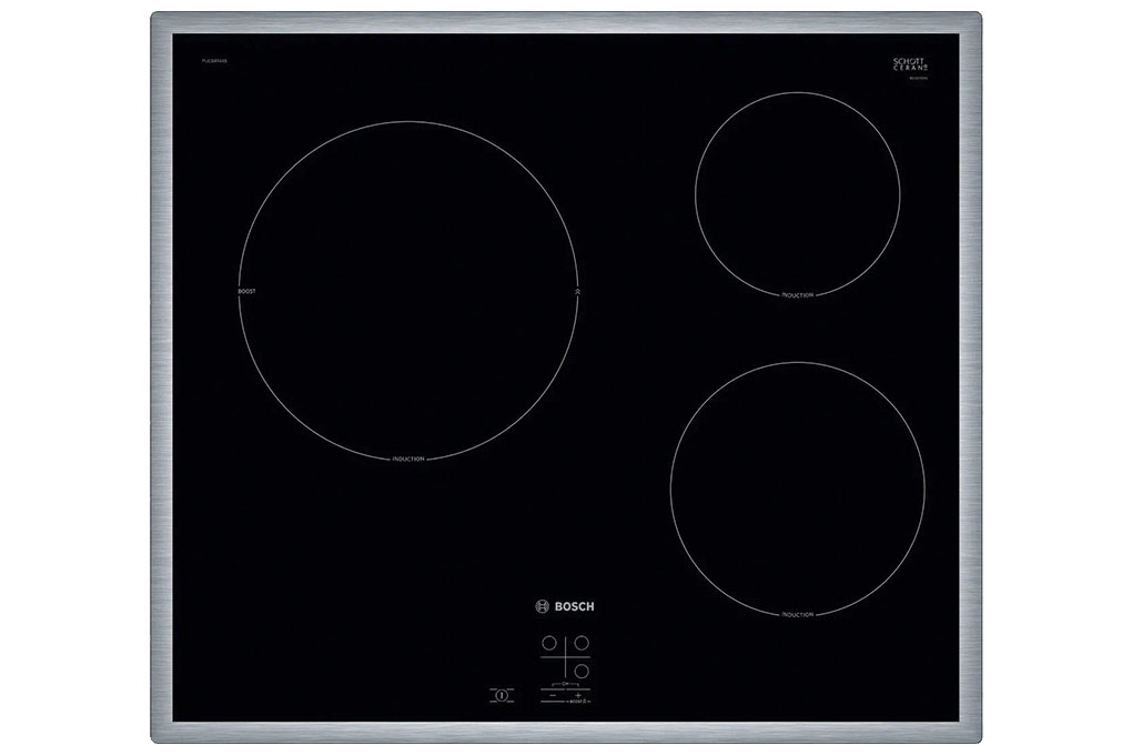 Bếp từ 3 vùng nấu Bosch PUC64RAA5E Bếp từ 3 vùng nấu Bosch PUC64RAA5E