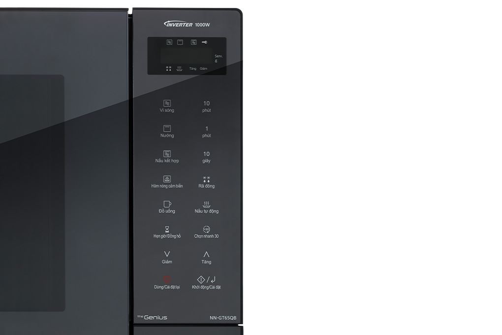 Lò vi sóng Panasonic 31 lít NN-GT65QBYUE Lò vi sóng Panasonic 31 lít NN-GT65QBYUE