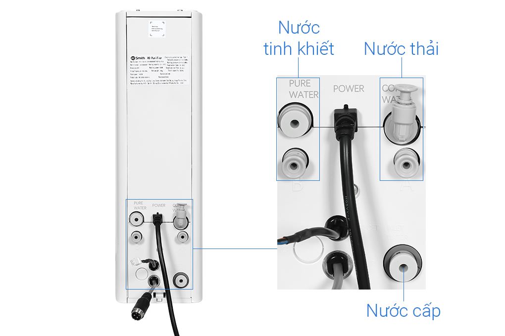 Máy lọc nước RO nóng nguội AOSmith 2 lõi LUX-AOU800HOT Máy lọc nước RO nóng nguội AOSmith 2 lõi LUX-AOU800HOT