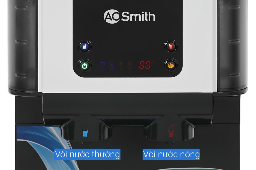 Máy lọc nước RO nóng nguội AOSmith 4 lõi ECO-AOC75PUR Máy lọc nước RO nóng nguội AOSmith 4 lõi ECO-AOC75PUR