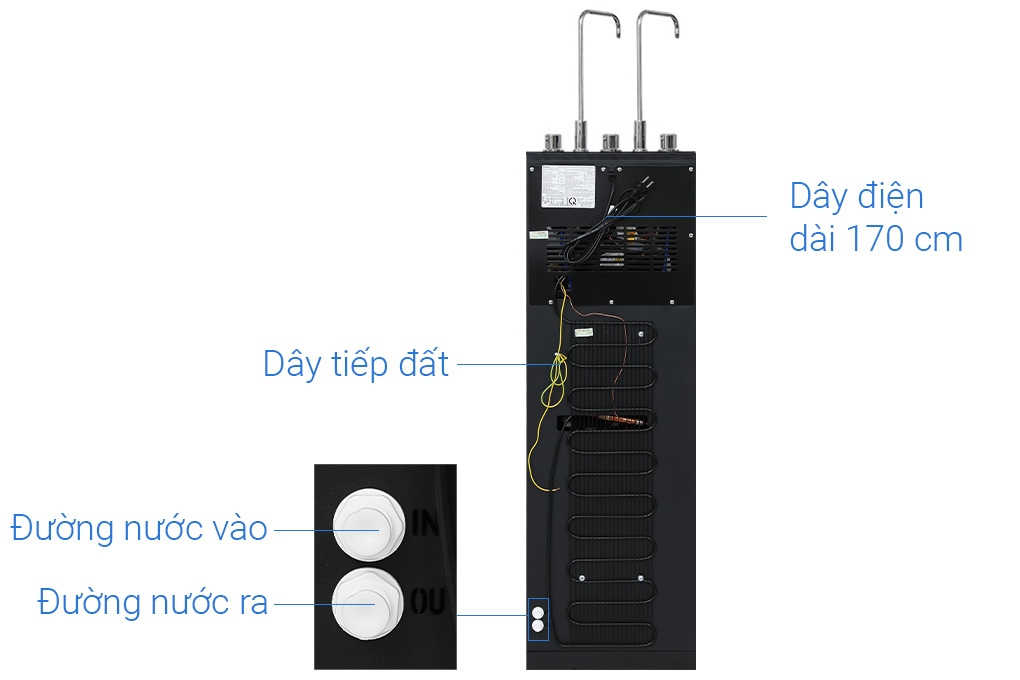 Máy lọc nước RO nóng nguội lạnh Hydrogen Kangaroo 11 lõi KG11A3 Máy lọc nước RO nóng nguội lạnh Hydrogen Kangaroo 11 lõi KG11A3