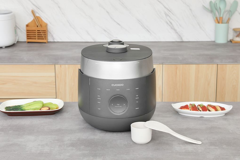 Nồi cơm áp suất cao tần Cuckoo 1.8 lít CRP-LHBR1000F Nồi cơm áp suất cao tần Cuckoo 1.8 lít CRP-LHBR1000F