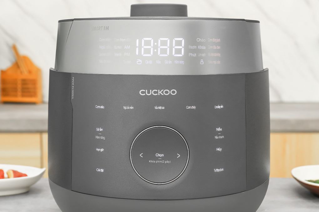 Nồi cơm áp suất cao tần Cuckoo 1.8 lít CRP-LHBR1000F Nồi cơm áp suất cao tần Cuckoo 1.8 lít CRP-LHBR1000F