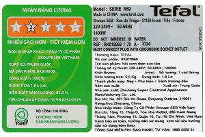 Nồi cơm cao tần Tefal Rice Master Max 1.8 lít RK819868