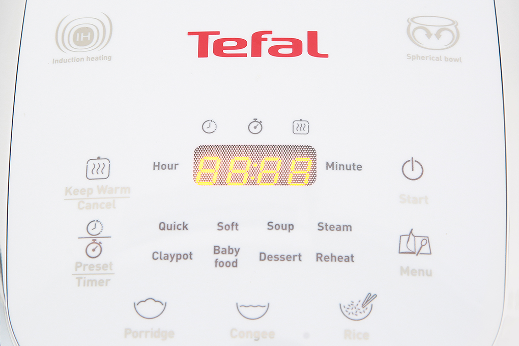 Nồi cơm điện cao tần Tefal 0.7 lít RK604165 Nồi cơm điện cao tần Tefal 0.7 lít RK604165