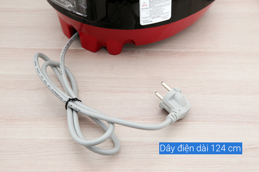 Nồi cơm điện tử áp suất Cuckoo 1.08 lít CRP-PK0600F/BKRDVN Nồi cơm điện tử áp suất Cuckoo 1.08 lít CRP-PK0600F/BKRDVN