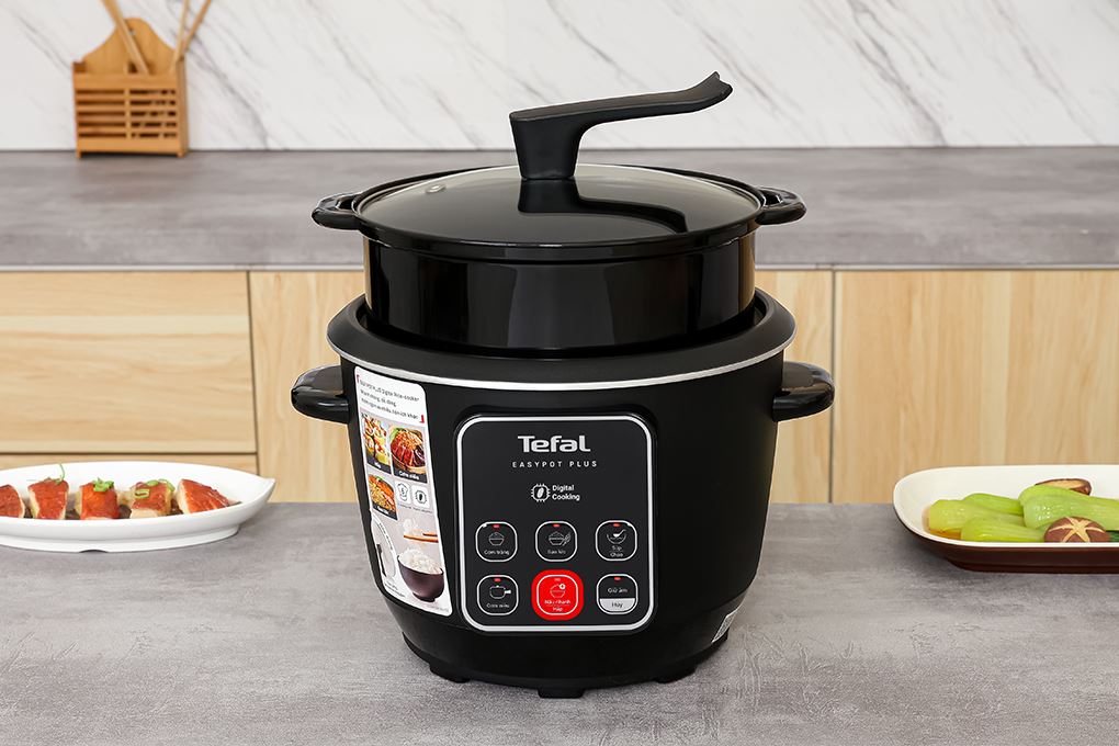 Nồi cơm điện tử Tefal 1.8 lít RK1088Y0 Nồi cơm điện tử Tefal 1.8 lít RK1088Y0