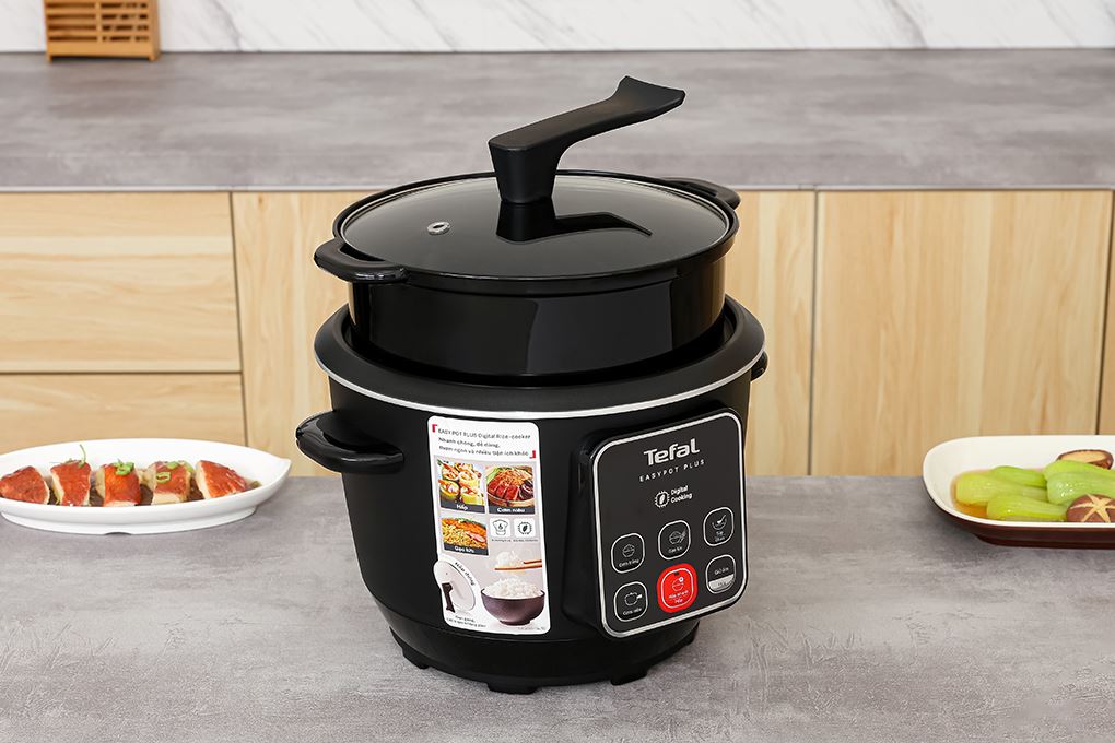 Nồi cơm điện tử Tefal 1.8 lít RK1088Y0 Nồi cơm điện tử Tefal 1.8 lít RK1088Y0