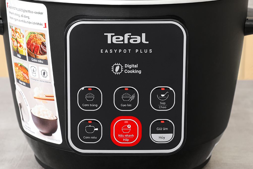 Nồi cơm điện tử Tefal 1.8 lít RK1088Y0 Nồi cơm điện tử Tefal 1.8 lít RK1088Y0