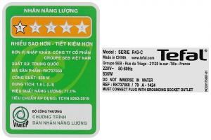 Nồi cơm điện tử Tefal 1.8 lít RK737868
