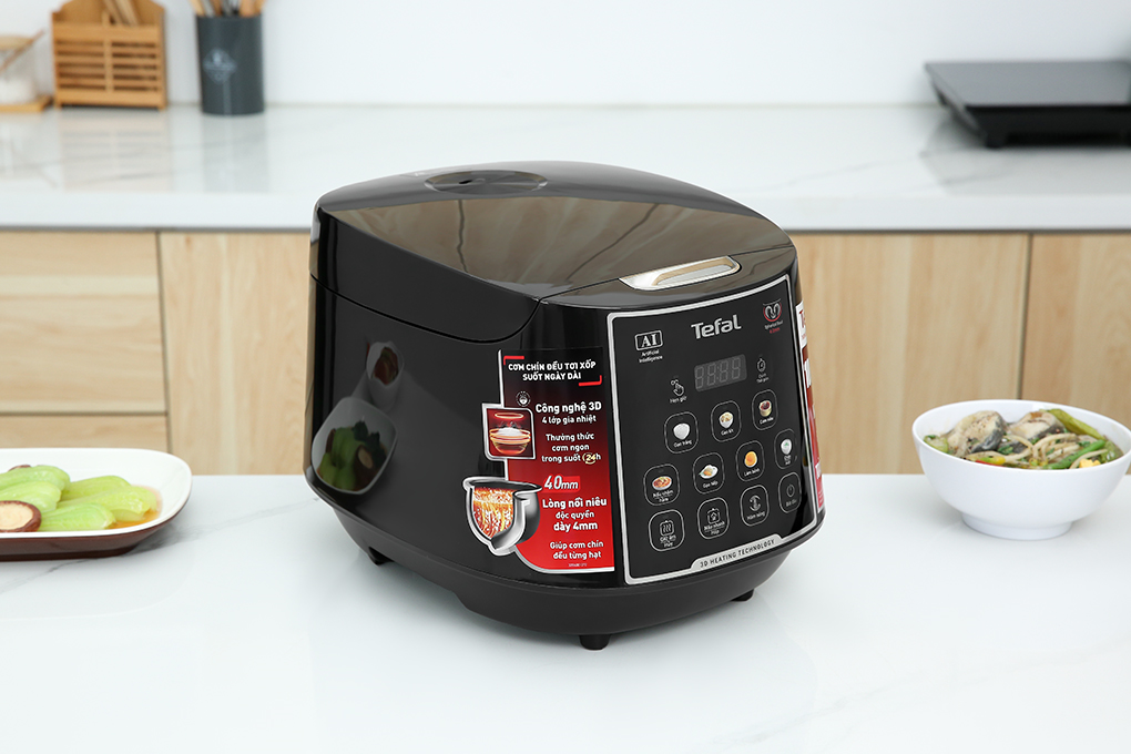 Nồi cơm điện tử Tefal 1.8 lít RK737868 Nồi cơm điện tử Tefal 1.8 lít RK737868