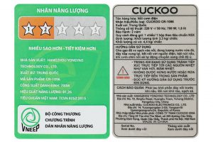 Nồi cơm nắp gài Cuckoo 1.8 lít CR-1096