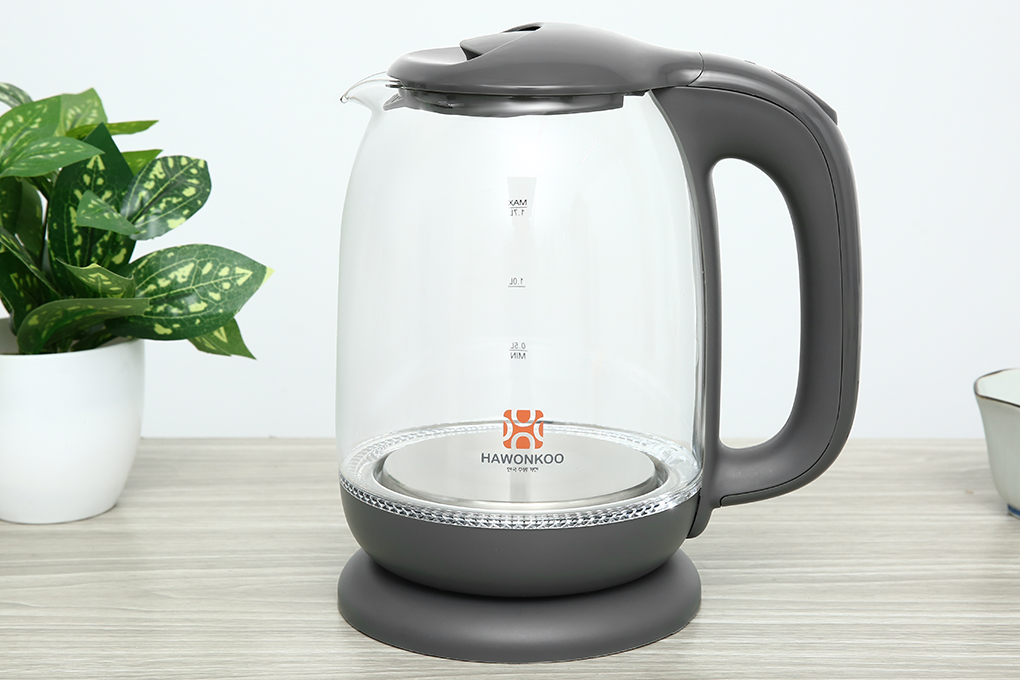 Bình đun siêu tốc Hawonkoo 1.7 lít KEH-170-GR Bình đun siêu tốc Hawonkoo 1.7 lít KEH-170-GR