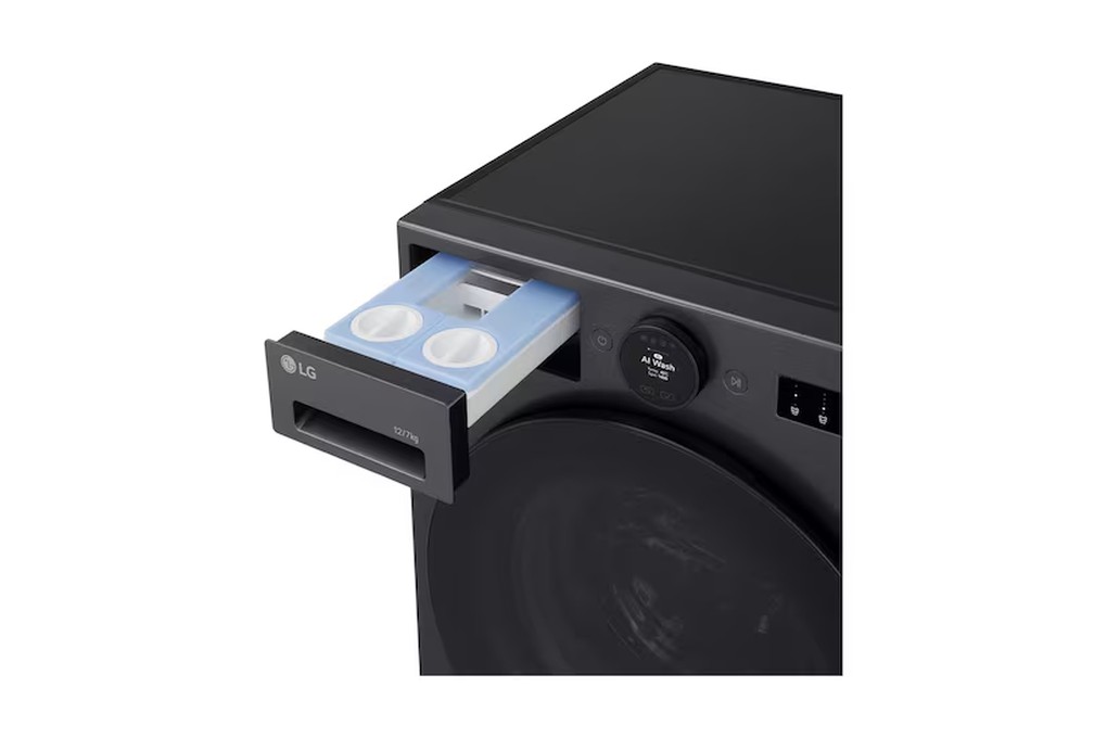 Máy giặt sấy LG AI DD Inverter Giặt 12kg Sấy 7kg FX1412R3KA Máy giặt sấy LG AI DD Inverter Giặt 12kg Sấy 7kg FX1412R3KA