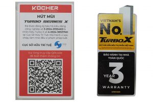 Máy hút mùi âm tủ Kocher TURBO X-350D