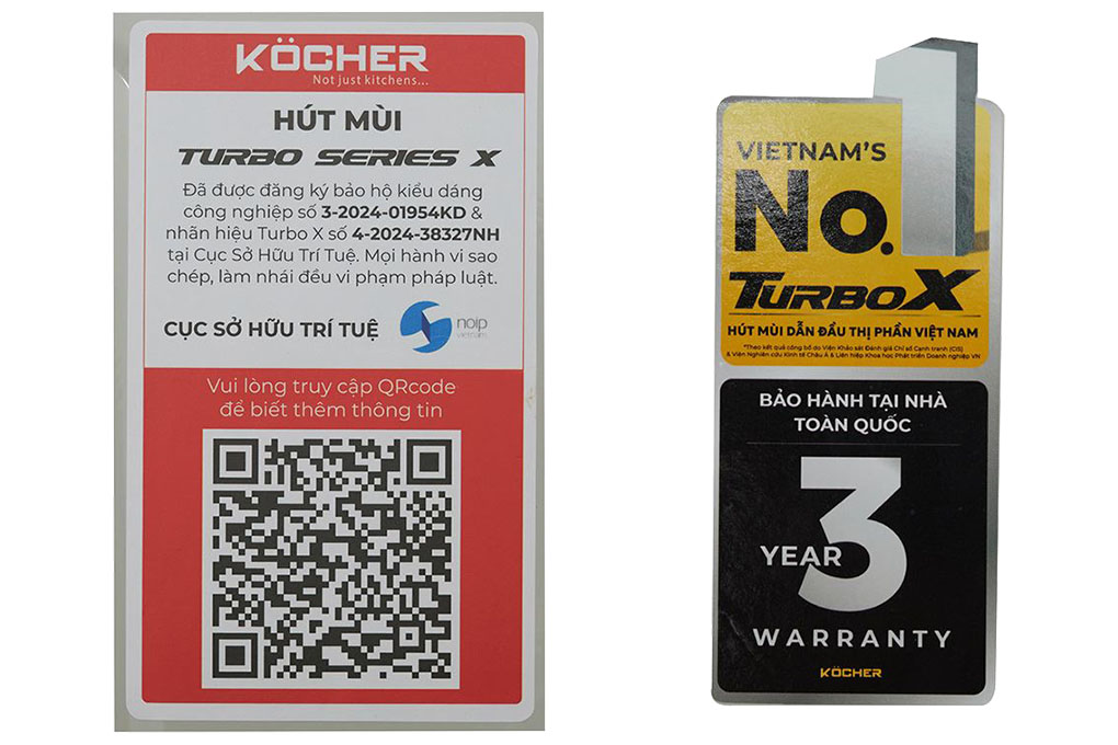 Máy hút mùi âm tủ Kocher TURBO X-350T Máy hút mùi âm tủ Kocher TURBO X-350T