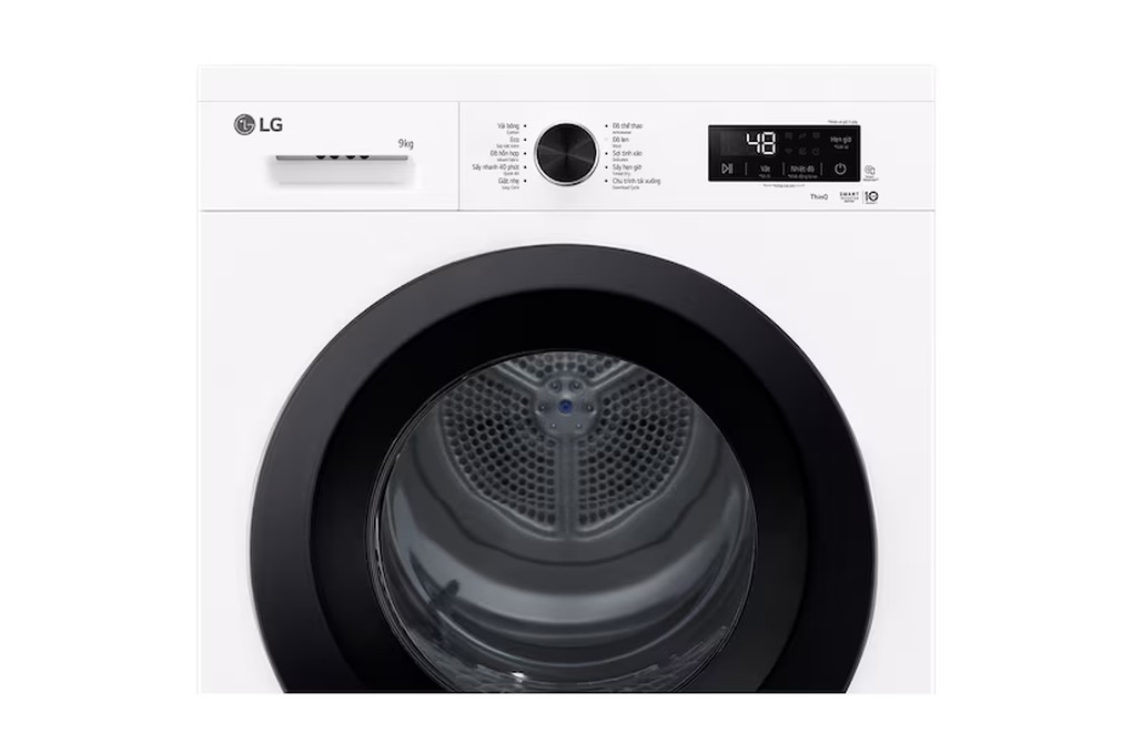 Máy sấy bơm nhiệt LG 9kg RB09NHP5W Máy sấy bơm nhiệt LG 9kg RB09NHP5W