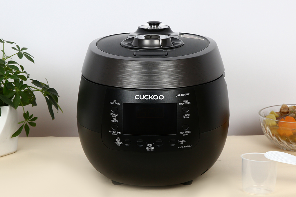 Nồi cơm điện tử áp suất Cuckoo 1.8 lít CRP-RT1008F Nồi cơm điện tử áp suất Cuckoo 1.8 lít CRP-RT1008F