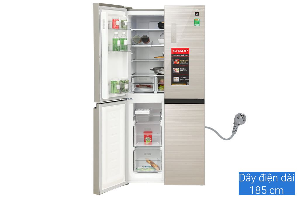 Tủ lạnh Sharp Inverter Multi Door 421 lít SJ-FXP510VG-CH Tủ lạnh Sharp Inverter Multi Door 421 lít SJ-FXP510VG-CH