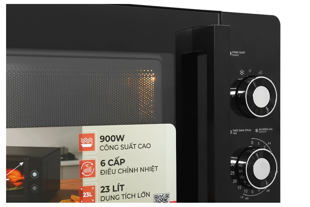 Lò vi sóng Sharp R-2348V-BK 23 lít Lò vi sóng Sharp R-2348V-BK 23 lít