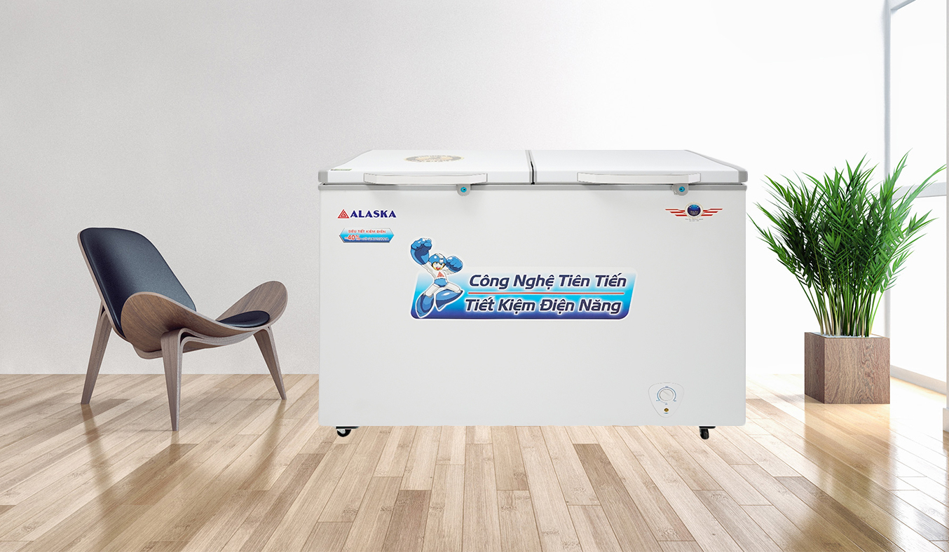 TỦ ĐÔNG ALASKA 2 NGĂN BCD-4567N - Điện Máy 88 HN