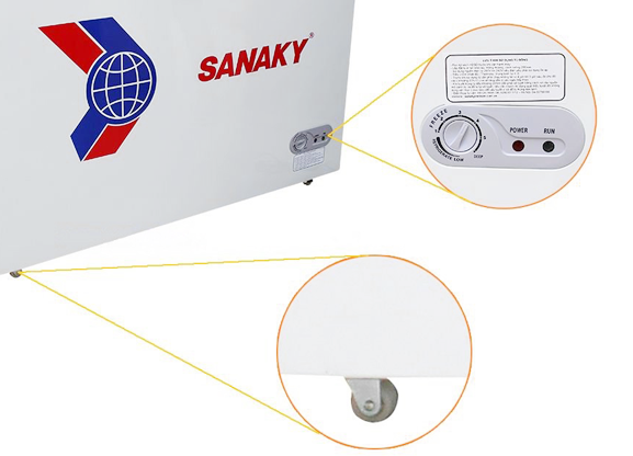 Tủ đông Sanaky 1300 lít VH-1399HY