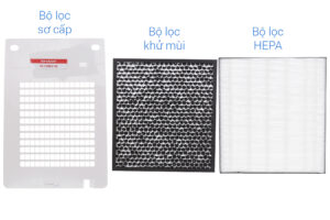 May Loc Khong Khi Co Tao Am Sharp Kc F30ev W